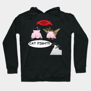 Cat fight at the Monster Ball Hoodie